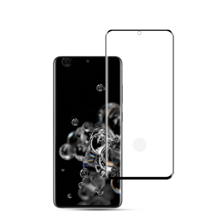 mocolo 0.33mm 9H 3D Curved Full Screen Tempered Glass Film, Fingerprint Unlock Support, For Galaxy S20, For Galaxy S20+, For Galaxy S20 Ultra
