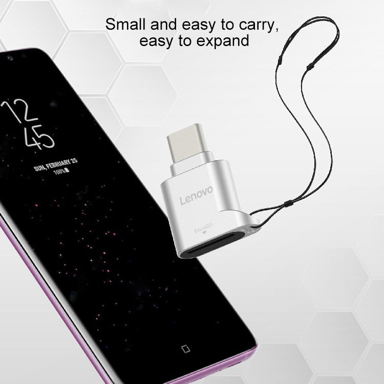 Lenovo D201 Type-C To TF Card Reader