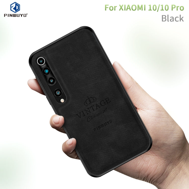 PINWUYO Zun Series PC + TPU + Skin Waterproof And Anti-fall All-inclusive Protective Shell, For Oneplus 8, For Oneplus 8 Pro, For Xiaomi 10 / 10 Pro, For Xiaomi Redmi K30