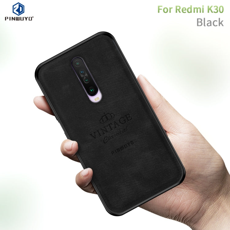 PINWUYO Zun Series PC + TPU + Skin Waterproof And Anti-fall All-inclusive Protective Shell, For Oneplus 8, For Oneplus 8 Pro, For Xiaomi 10 / 10 Pro, For Xiaomi Redmi K30