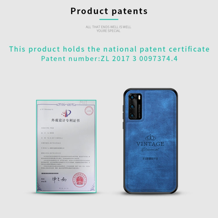 PINWUYO Zun Series PC + TPU + Skin Waterproof And Anti-fall All-inclusive Protective Shell, For Huawei P40, For Huawei P40 pro / P40pro+, For Huawei Y7P/P40Lite E/Honor9C, For OPPO Realme 6 Pro