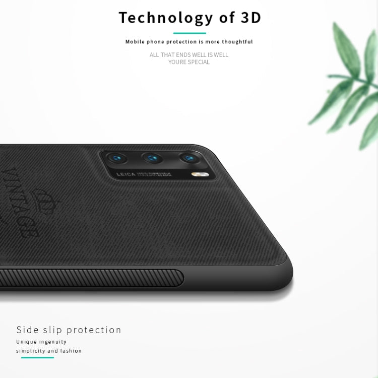 PINWUYO Zun Series PC + TPU + Skin Waterproof And Anti-fall All-inclusive Protective Shell, For Huawei P40, For Huawei P40 pro / P40pro+, For Huawei Y7P/P40Lite E/Honor9C, For OPPO Realme 6 Pro