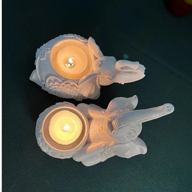 Candle Holders Elephant