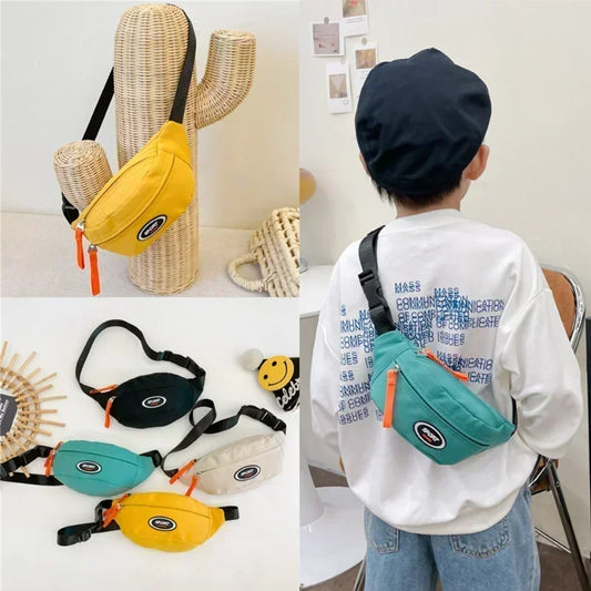 Kids & Adults Sport Bum Bag, Travel Crossbody Waist Bag