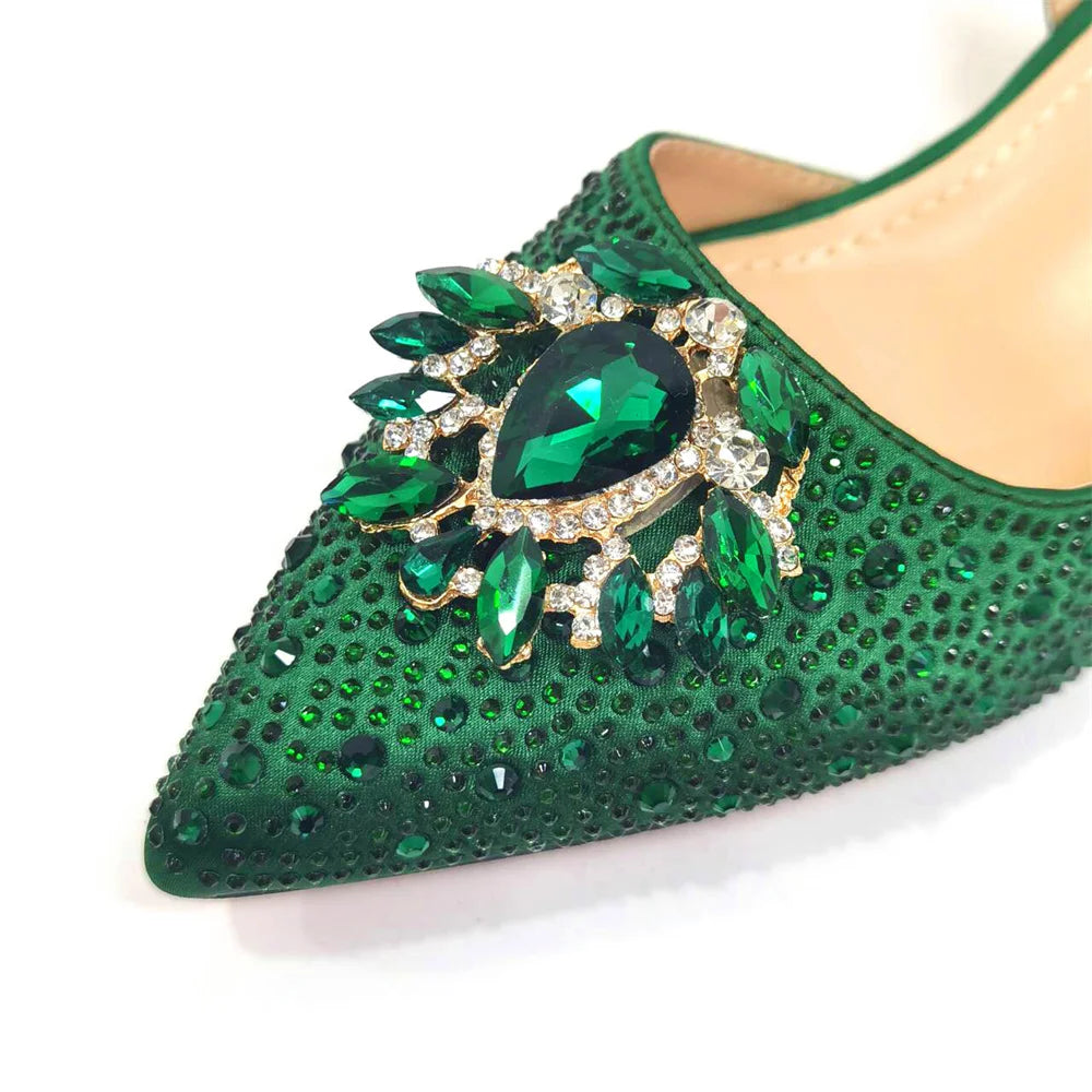 Italian Hollow Design Women Shoes Matching Bag in Champagne Color Mature African Ladies Comfortable Sandals for Party