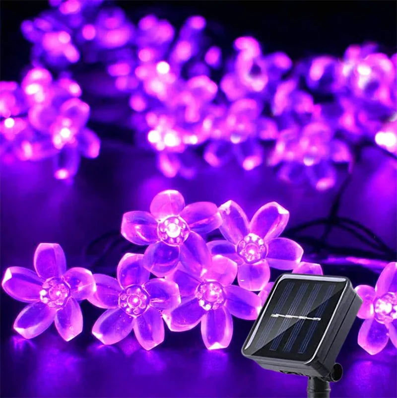 Solar Garden Light Flower Outdoor Solar