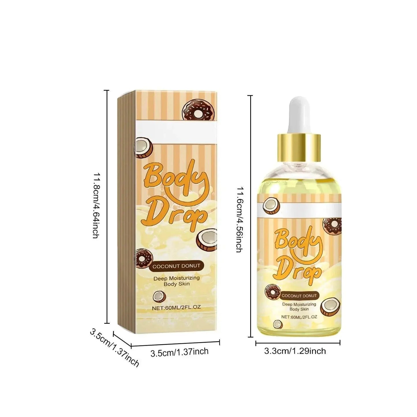Body Juice Oil  Donut Scent