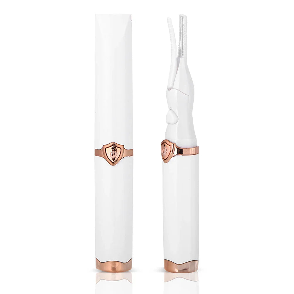 Portable Eyelash Curler USB Rechargeable Quick Heating Natural Curl Eyelash Curler for Quick Natural Curling Eye Lashes
