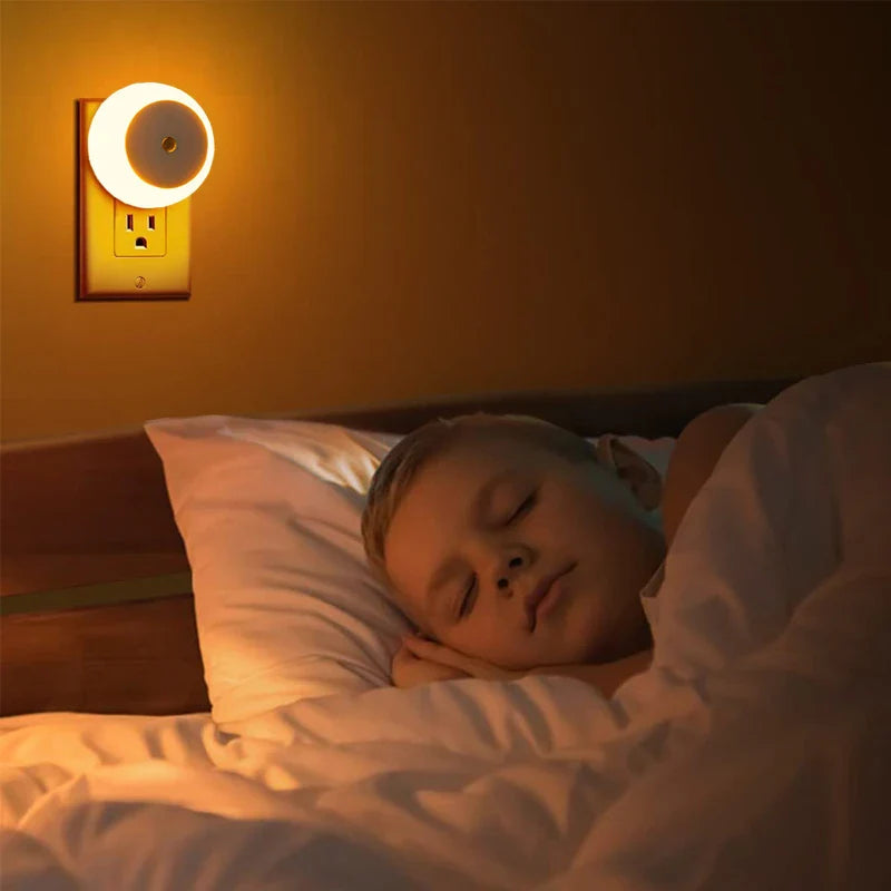 Light Sensor LED Night Light EU/US