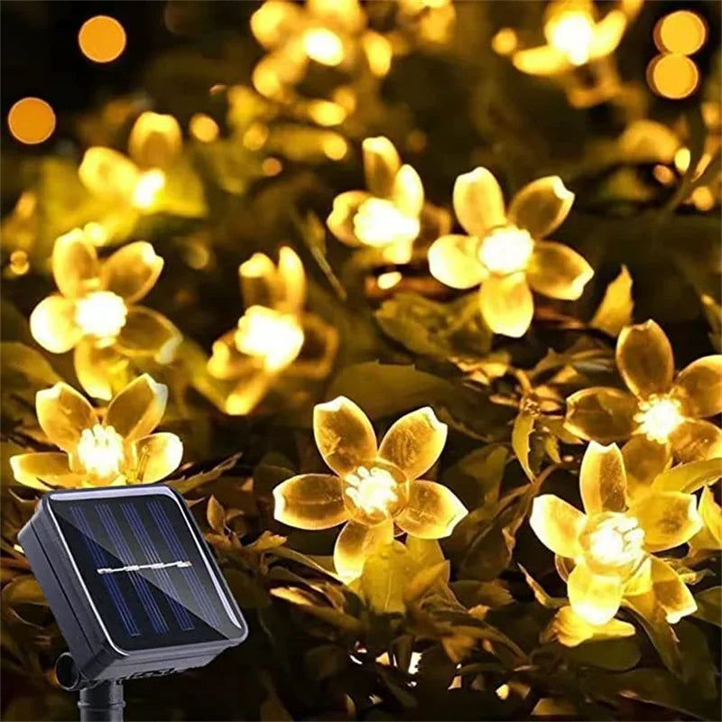 Solar Garden Light Flower Outdoor Solar