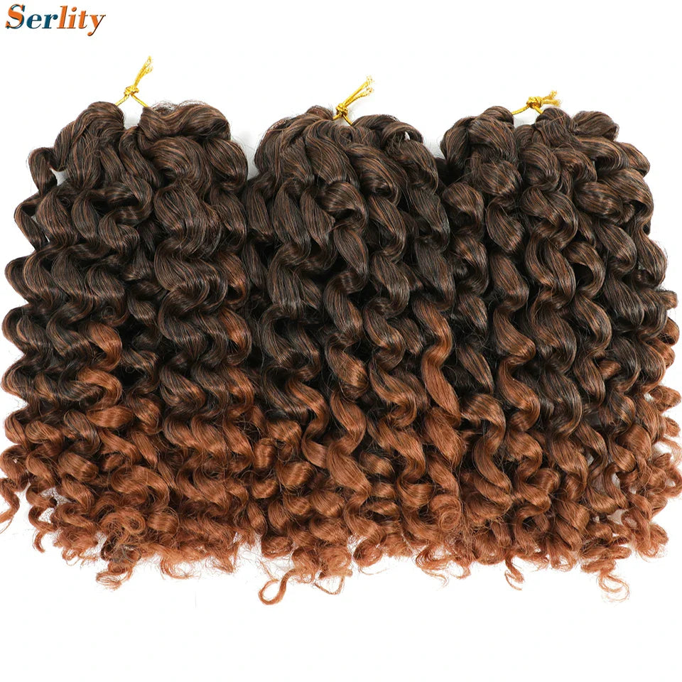 3 Packs Wand Curl Jamaican Bounce Crochet Hair 8inch T Purple 27 30 350 Bug Ombre Blonde Synthetic Jumpy Wand Curly Hair 60Roots