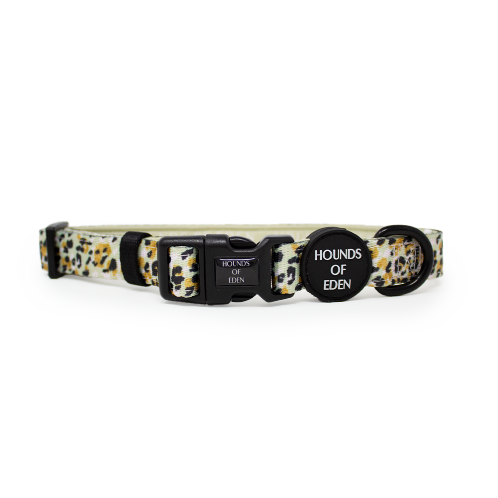 Sage Leopard Design Dog Harness