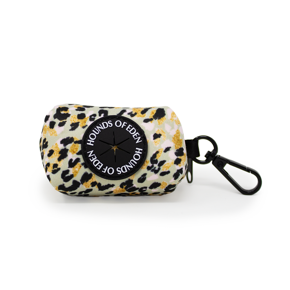 Sage Leopard Design Dog Collar