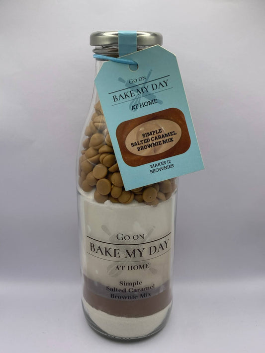Salted Caramel Brownie Mix Bottle – 750ml