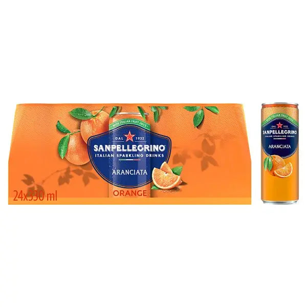 San Pellegrino Orange 24x330ml (Case of 24)