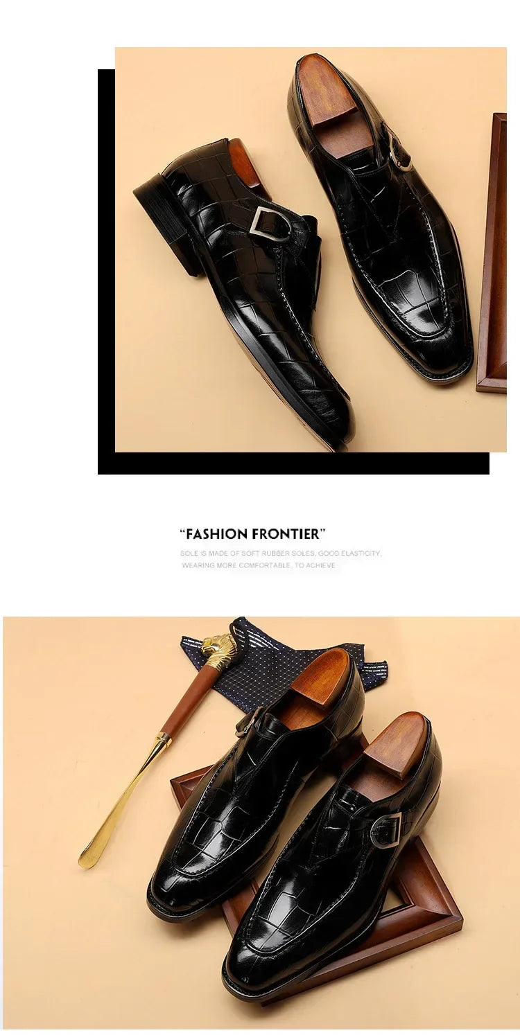 Fashion Men's Oxford Shoes 2024 Men's Formal Shoes Comfortable Wear-resistant Non-slip Male Office Shoe Zapatos De Vestir Hombre