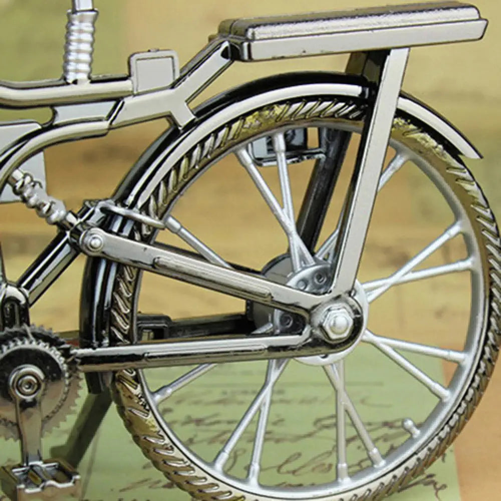 Bicycle Pattern Creative Alarm Clock
