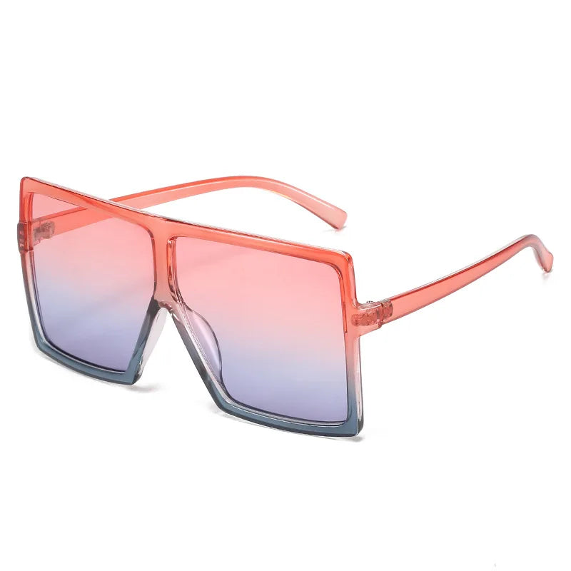 Brand Designer Oversized Square Sunglasses For Women Men 2022 Big UV400 Sun Glasses Womens Sunglasses