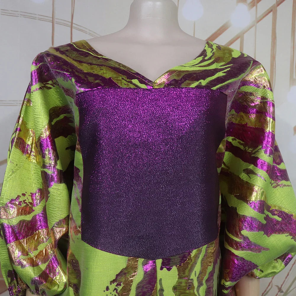 Luxurious african dresses for woman  jacquard fabric african dresses  church african dresses for woman party