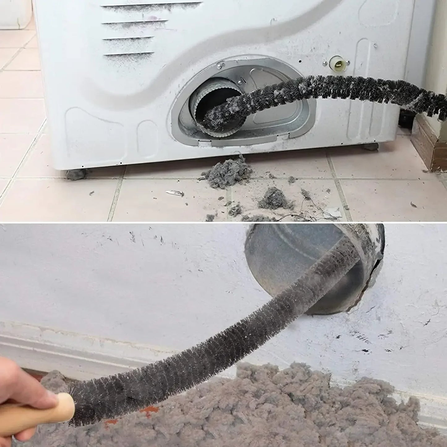 Flexible Long Pipeline Cleaning Brush Multipurpose Washing Machine Dryer Lint Remover Kitchen Sewer Dust Cleaner Brushes Tools