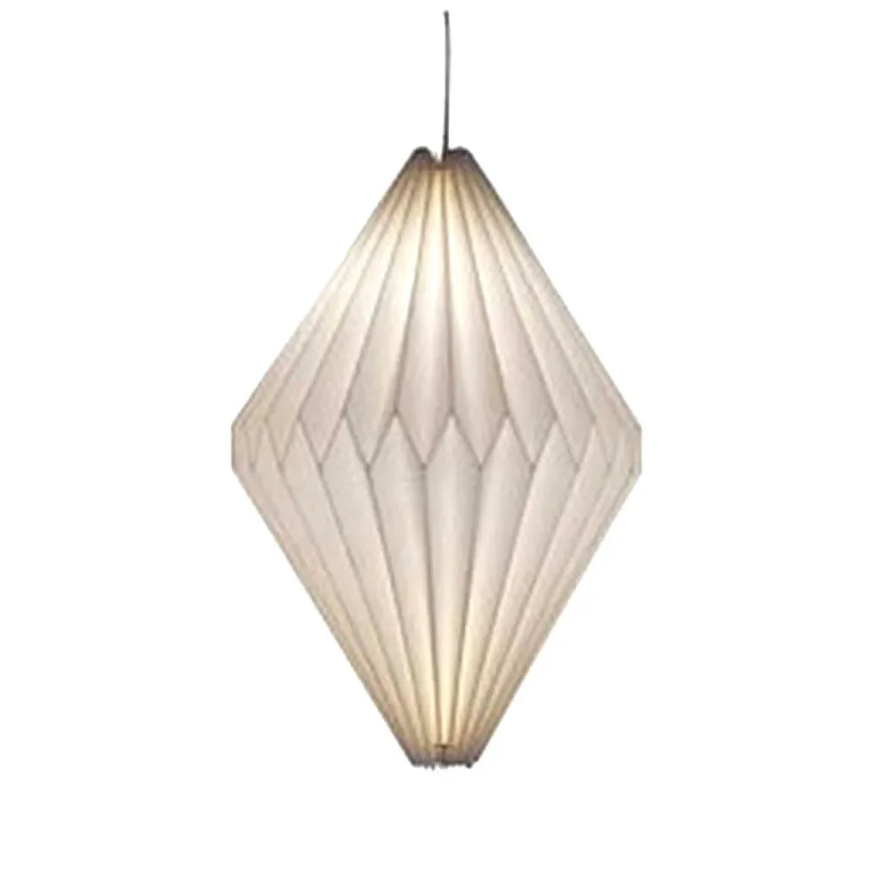 Nordic Creative Paper Origami Lantern Shade Foldable Hanging Pendant Light Art Decoration for Living Room Decor Ceiling Light