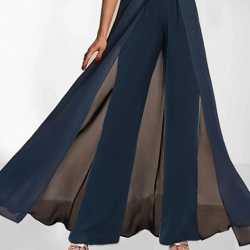 Jumpsuits Women new summer new bohemian solid color v neck short sleeve high waist jumpsuit women rompers clothing CKXS9171045