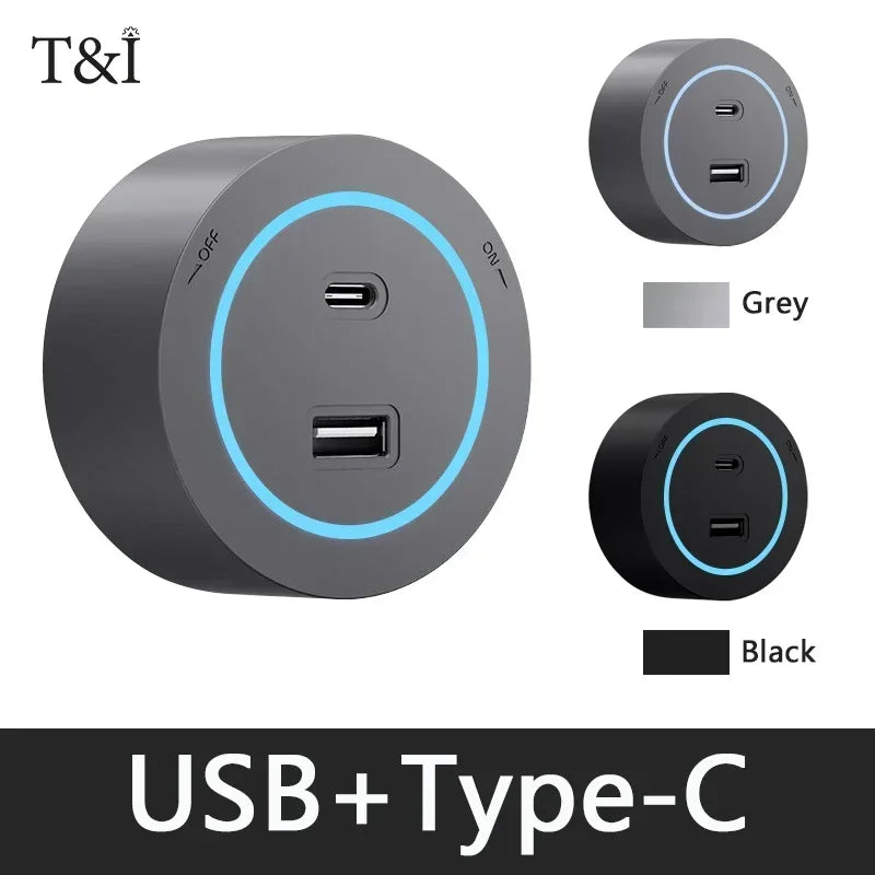Movable Track Socket Smart Home Appliances Electronic Modular Mounted Rail