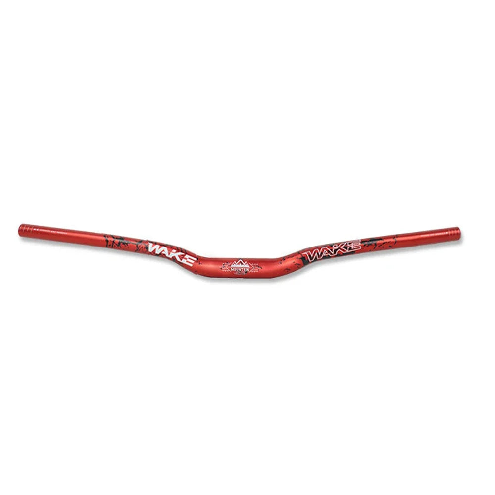 31.8MM Mountain Bike Handlebar Aluminum Alloy Bicycle Riser Handlebar 30MM Rise 780MM Wide Bicycle Bar with Paint Matte Surface