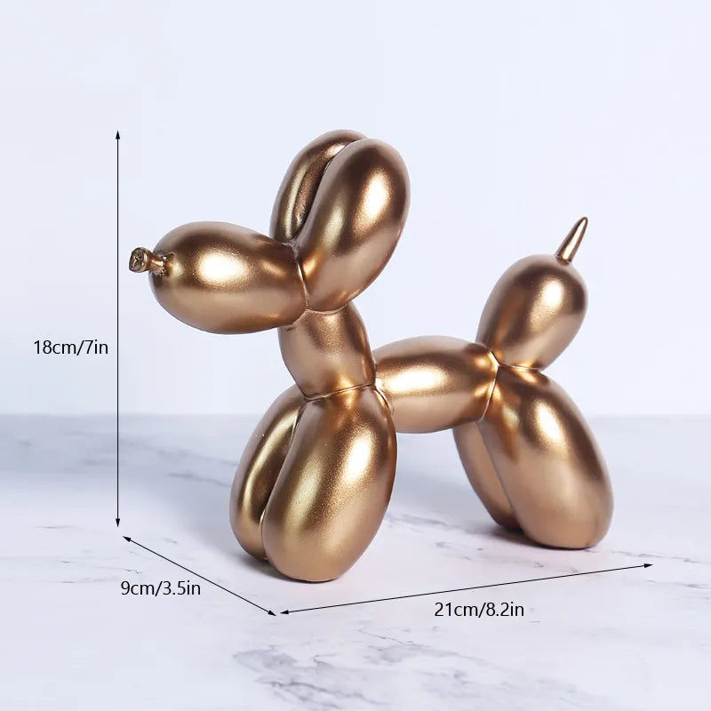 Nordic Balloon Dog Figurines