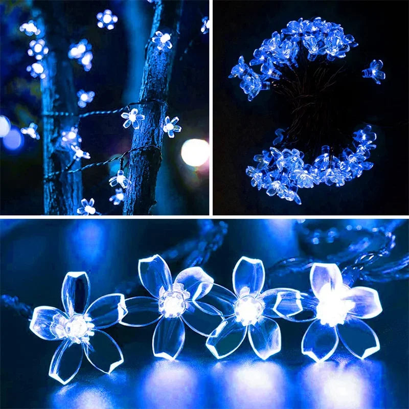 Solar Garden Light Flower Outdoor Solar