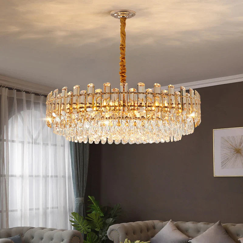 Modern Luxury Crystal Led Pendant Lights