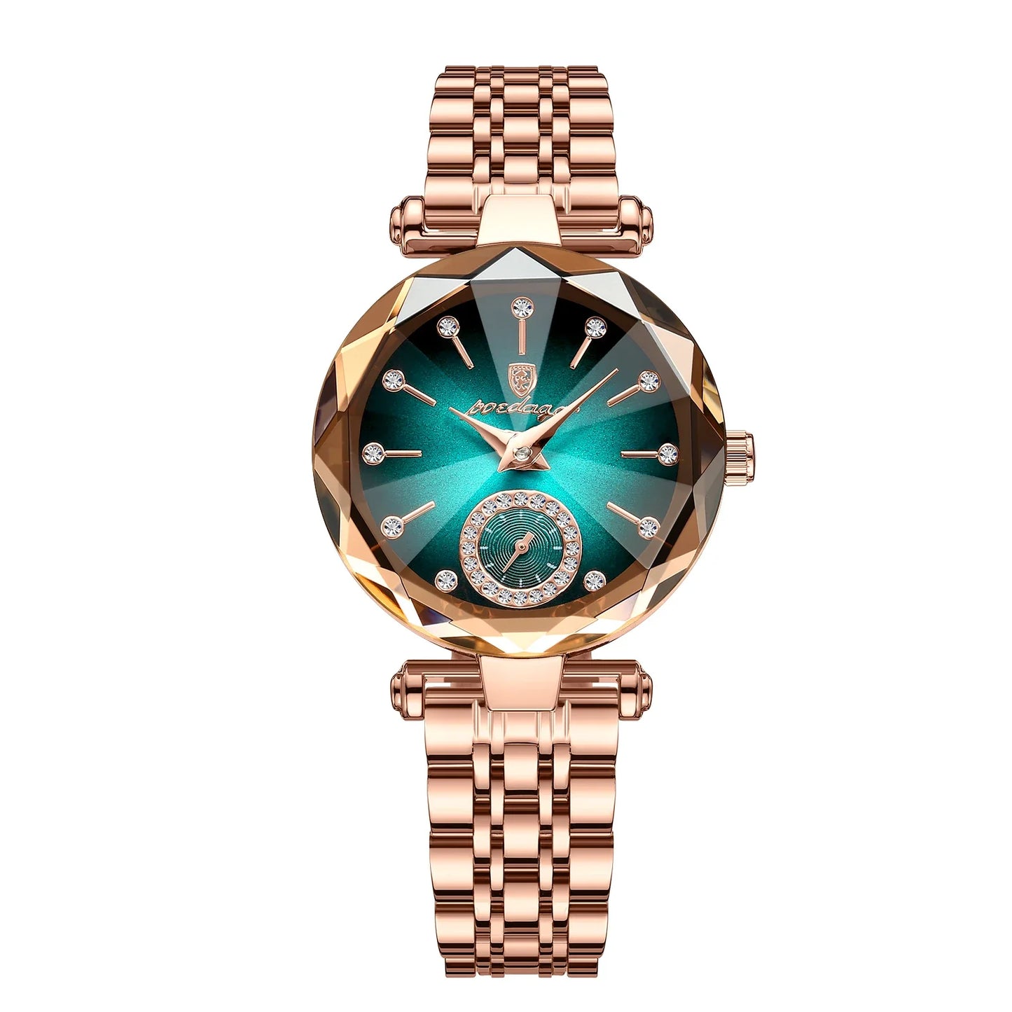 Luxury Elegant Ladies Wristwatch Waterproof Stainless Steel Watch for Woman Simple Casual Dress Women's Quartz Watches