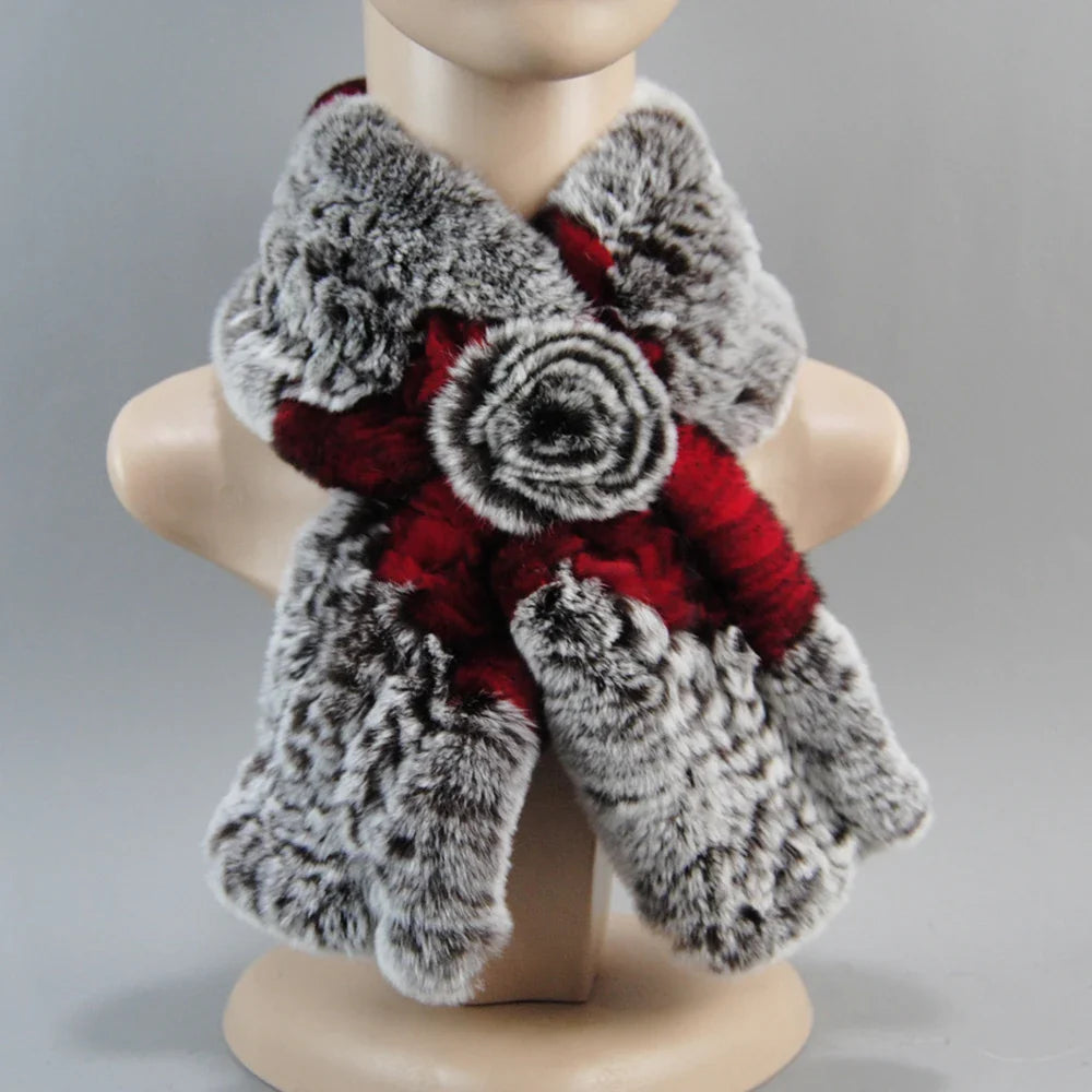 Winter Women's Faux Fur Hats And Scarves