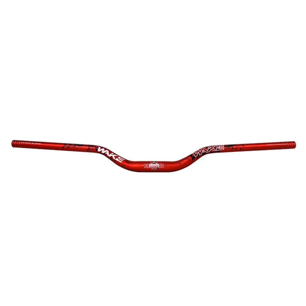 31.8MM Mountain Bike Handlebar Aluminum Alloy Bicycle Riser Handlebar 55MM Rise 780MM Length Bicycle Bar with Matte Surface