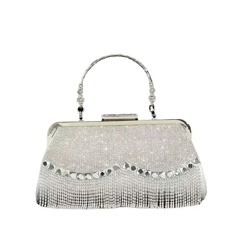 Hand for Wedding Party Banquet Diamond Clutch Bag Ladies Luxury Party Evening Bag Fashion Wedding Bridal Dress Bag