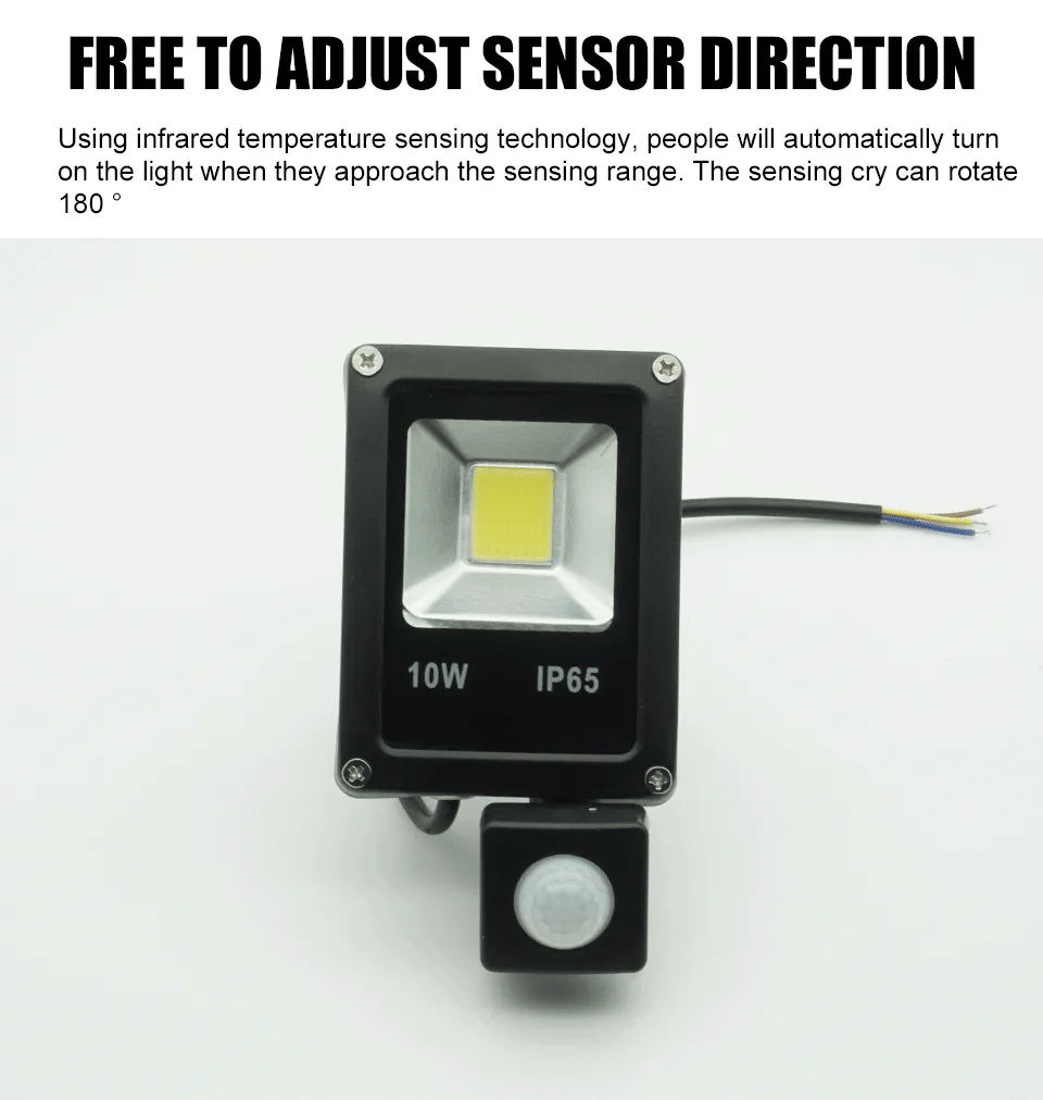 Motion Sensor LED Flood Light