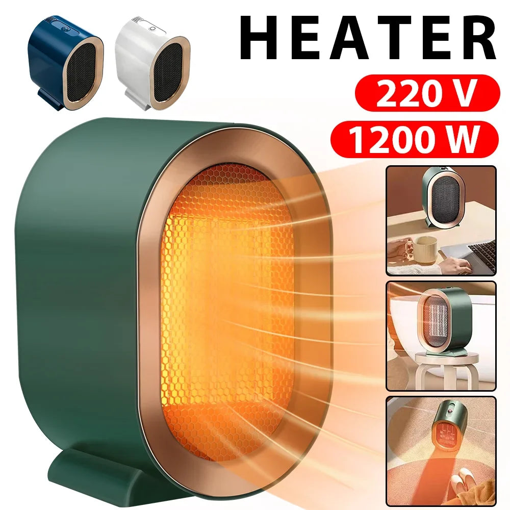 Home Heater 1200W 220V air warmer radiator room heater Office Electric heater Portable fast heat 2-Gear adjust