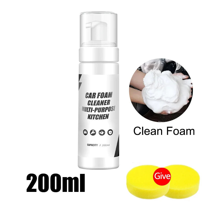 Multi-Purpose Foam Cleaner, Rust Remover, Car Interior Accessories