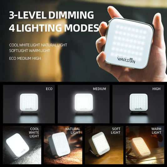 Camping Lights Waterproof IPX6 SMD Rechargeable