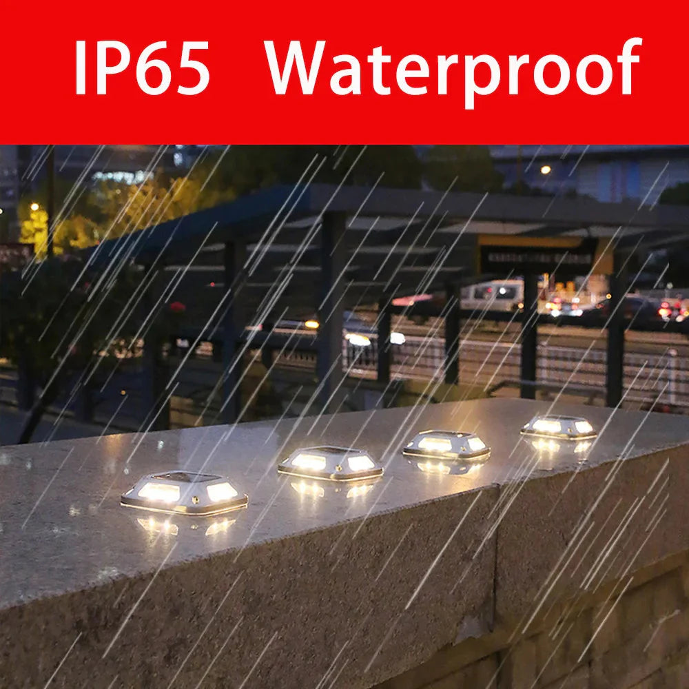 LEDs Solar Ground  Waterproof Warm Light