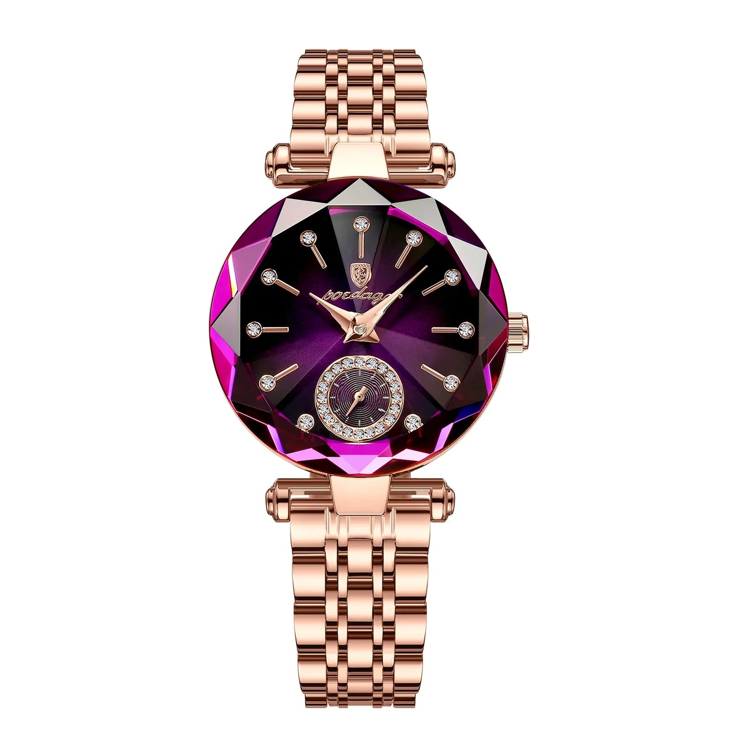 Luxury Elegant Ladies Wristwatch Waterproof Stainless Steel Watch for Woman Simple Casual Dress Women's Quartz Watches