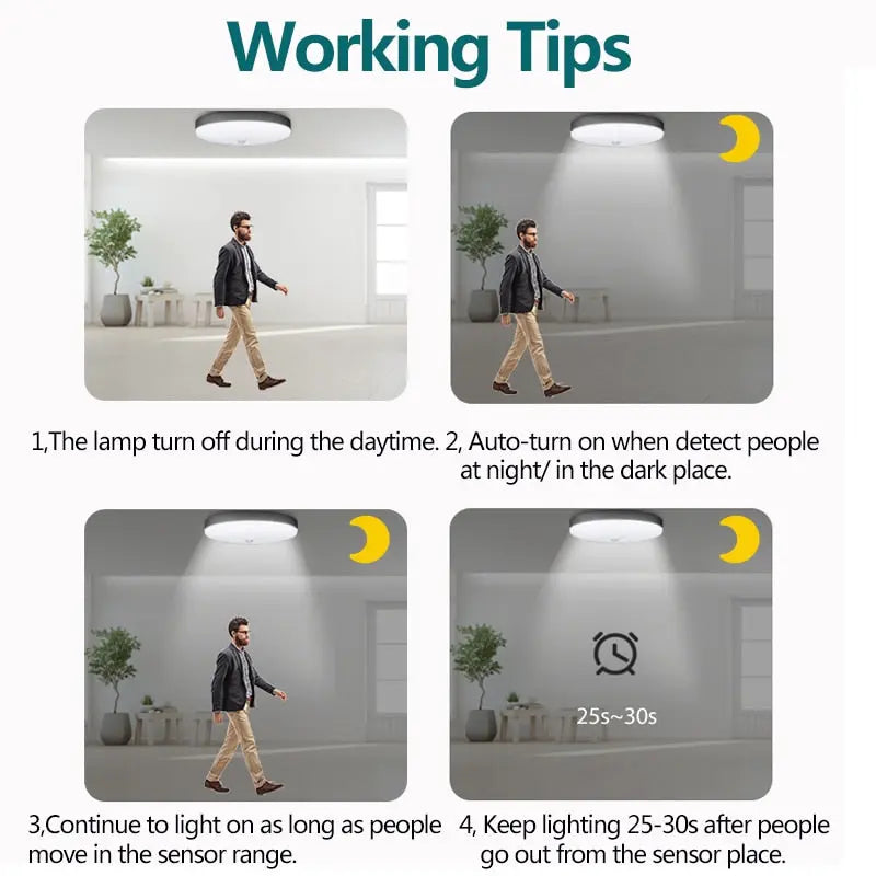 Motion Sensor Ceiling  Light