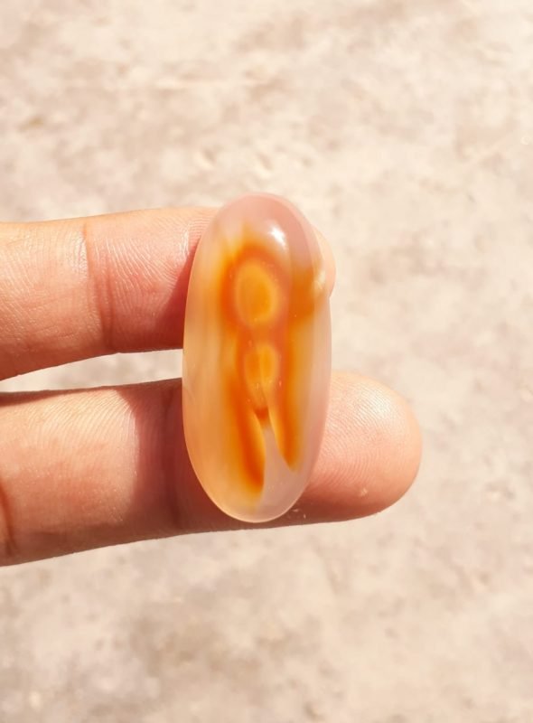 37ct Jasper - Scenic Jasper Cabochon - 26x17mm