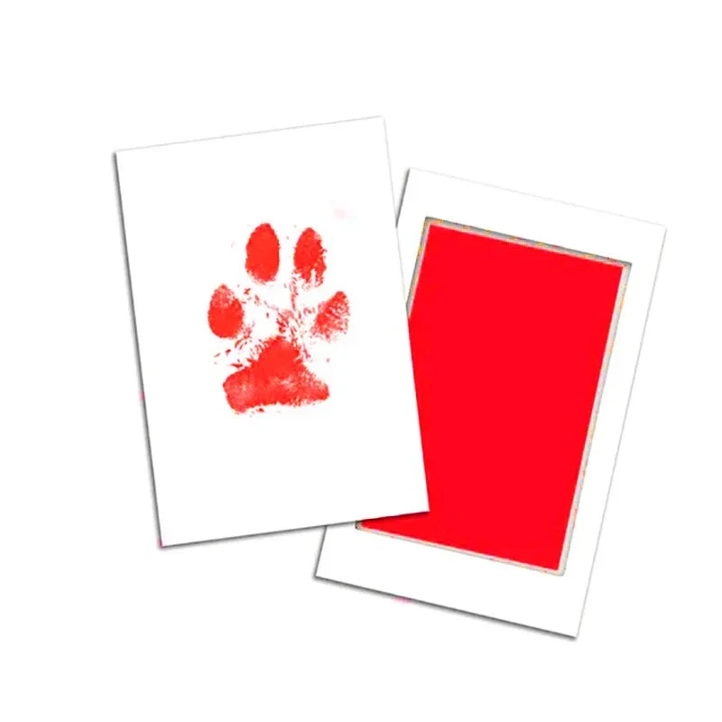Non-Toxic Pet Paw Print Ink Kit - Clean Touch Cat & Dog Keepsake