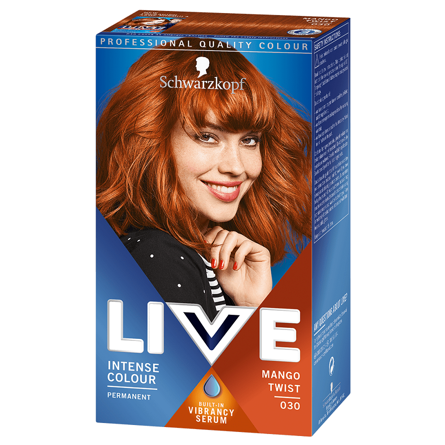 Schwarzkopf Live Intense Colour (19 Shades) Vibrant Semi-Permanent Hair Dye for Bold, Luminous Results