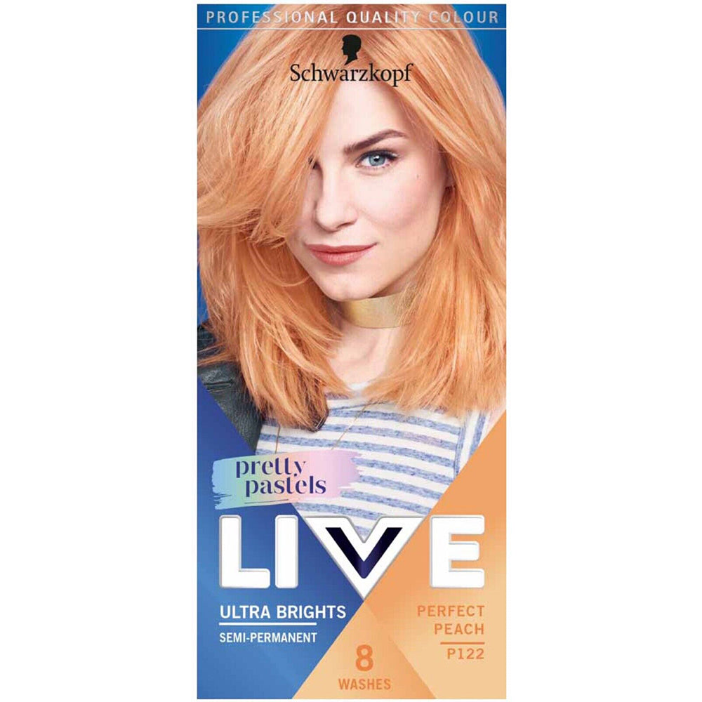 Schwarzkopf LIVE Pretty Pastels Semi-Permanent Hair Colour for Creative Pastel Shades