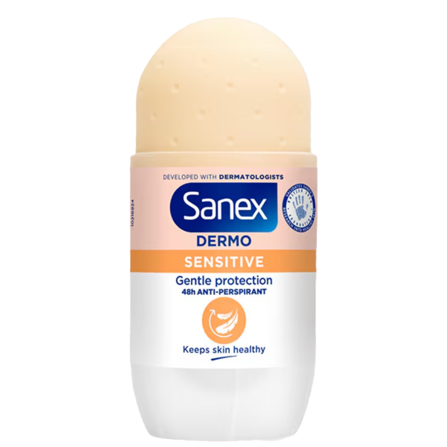 Sanex Sensitive Roll-On Gentle Protection for Sensitive Skin 50 ml/1.69 oz