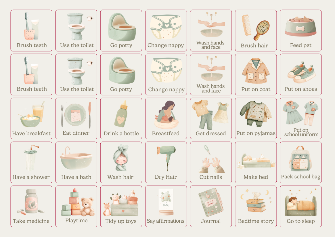 Routine Planners for Kids