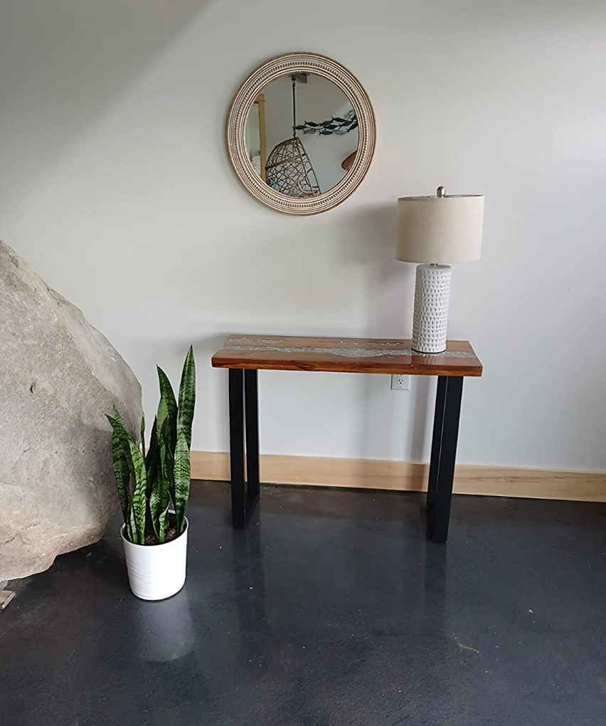 Console Table Teak 100x35x75 cm