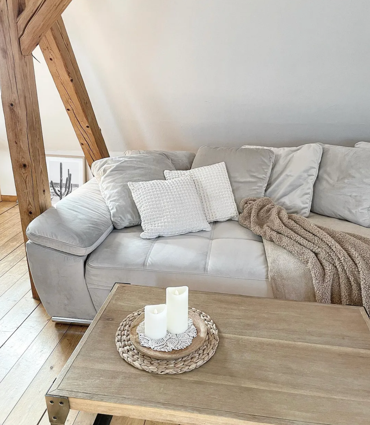 Coffee Table Solid Acacia Wood 100x60x45 cm